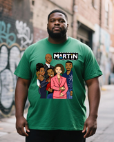 Martin-Cartoon-Design Men's Big & Tall Short Sleeve T-Shirt